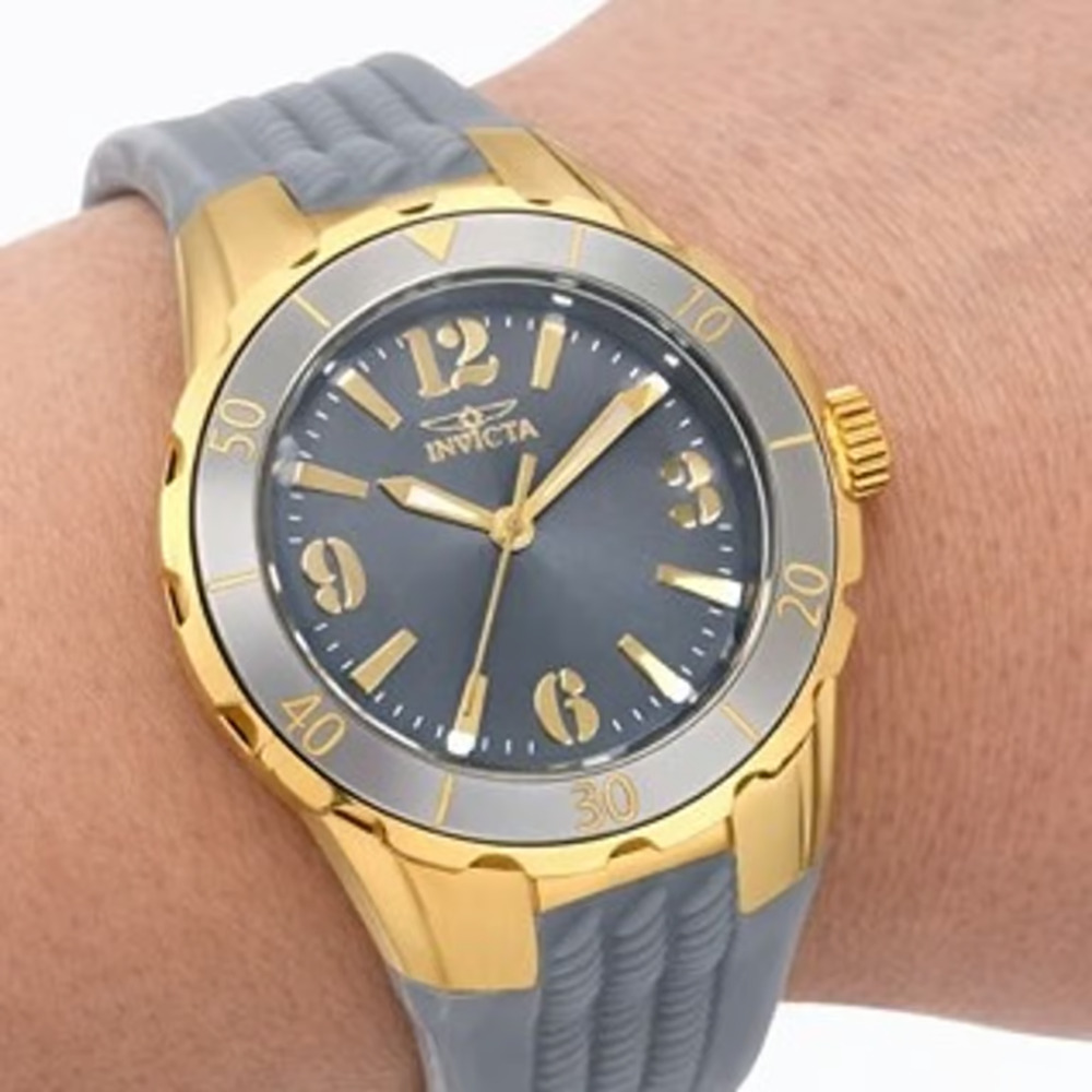 Invicta Angel Halo Women's Watch - 38mm, Charcoal (17483)